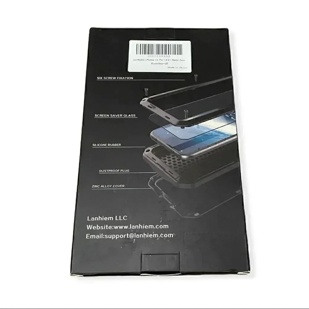 Lanhiem Armoured Metal Case for iPhone 11 Pro